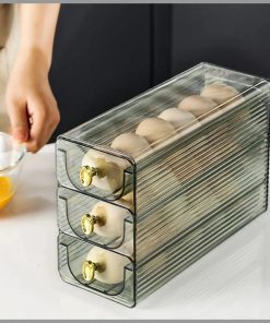 Space saving egg tray