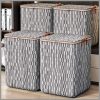 3pcs Large Capacity Quilt Duvet/Closet Organizer/Luggage Storage Bags