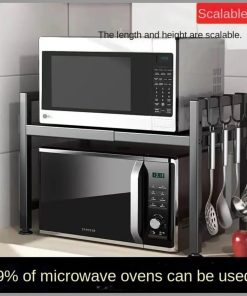 Single Metallic microwave stand