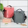 Large capacity 2 compartment lunch bag