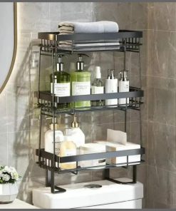 Tripple layer Over the toilet rack/shelf bathroom