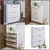 30_36 pairs Bucket flip shoe cabinet