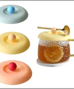 3pcs Reusable Silicone Cup covers/lids