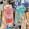 600mls Hello Summer acrylic smoothie/party cups With straw