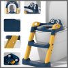 Kids Training Toilet ladder seat with PVC cushion /Soft pad