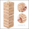 Big size 54pcs Jenga / block tower