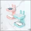 Double soap dish 2 tier