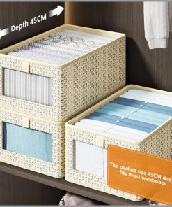 Visible Closets Clothes Storage Organizers T-Shirts Trousers Storage Box