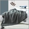 Nordic knit throw blanket