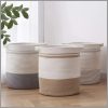 Hand woven multi-purpose basket