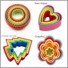 Silicon cookie cutter