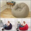 Large Lazy Inflatable sofa Seat / Inflatable Bean Bag with Free Pump
