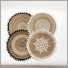 6pcs Elegant African print Heavy Cotton fabric table mats
