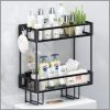 2 tier Space-Saving over the toilet  Storage Rack