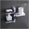 3 layer Rotating Drain Soap Holde