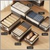 30*24*17cm Clothes Pants Organizer Box With Steel Fream
