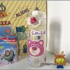 450ml Colourful Cartoon cute kids water bottle/sippy portable handy cup with straw