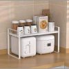 Retractable cabinet storage/spice under shelf rack/organizer