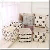 Laundry Basket Cotton and Linen Dirty Clothes storage