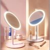 Rechargeable LED makeup mirror