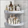 2pcs Lazy Susan 360°Rotaing Bathroom organizer
