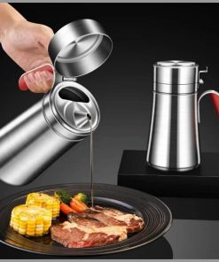 600ml Stainless steel oil jar/ Dispenser