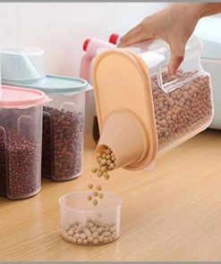 1pc  2.5L cereal container and cover cover