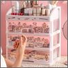 Cute cosmetic storage box organizer
