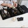 4 In1 Cosmetic Bag Nylon Mesh Detachable Makeup Box