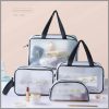 4pc set Transparent Necessary Cosmetic Bag