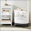 Canvas Laundry basket multi-purpose basket with handle