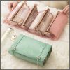 4Pcs In 1 Detachable Makeup Bag Women Zipper Mesh Large Capacity