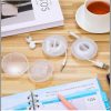 Portable Transparent Round Wire Winder Box Cable Management