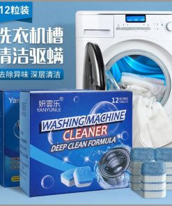 12pcs Drum washing machine antibacterial  cleaning Tablets