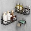 3pcs set Shower caddy shelf/Bathroom organizer