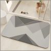 Absorbent floor mat