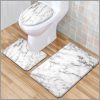 3 in 1 3D Bathroom toilet mats(big size)