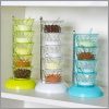 5 layer rotating spice seasoning stand