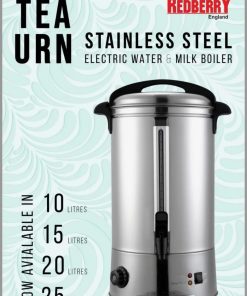 25 ltr Redberry electric tea urn