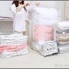 5pcs set No Pump Needed Vacuum Storage Bags for Clothes Blankets Comforters Sweaters Pillows