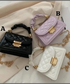 Lattice Style Sling Bag