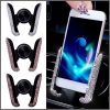 Car Phone Holder Women Diamond Crystal Car Air Vent Mount