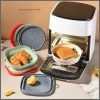 Air Fryer Silicone Pot Round /Square Baking Tray