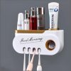 Classy Unique Good morning  toothpaste and toothbrush holder