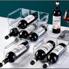 Triple Stackable Wine Bottle Rack Glass Holder /  Bottle Holder