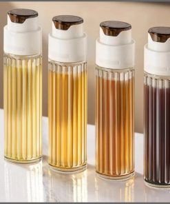 500ml Luxury glass oil jar