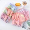 Quick drying microfiber hair towel