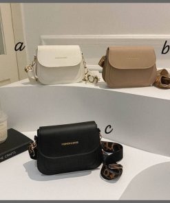Simple Saddle Sling Bag 