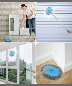 180° Rotatable  oval head cleaning mop