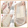 Fluffy Oval Soft Bedroom Bedside Rugs